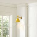 北歐 小清新 多彩 輕工業風 倉庫風 走道燈 床頭燈 可調整燈罩角度 蒙布朗 壁燈-黃色_1