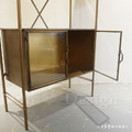 Vintage LOFT 法式 工業風 復古 鐵件 展示櫃 金閣 收納 展示架 -雙門_8