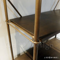 Vintage LOFT 法式 工業風 復古 鐵件 展示櫃 金閣 收納 展示架 -雙門_9