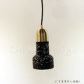 工業 復古風格 loft 設計師的燈 工業風 磨石子鍍金頭 碎石 水泥吊燈 B款-黑色_3