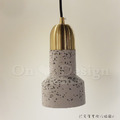 工業 復古風格 loft 設計師的燈 工業風 磨石子鍍金頭 碎石 水泥吊燈 B款-白色_6
