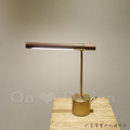 丹麥設計 北歐 奢華 沙金色 設計師的燈款 台燈 劍橋 胡桃色 LED 桌燈_6