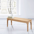 日式 北歐風 輕工業風 復古 簡約 實木 原味  ㄇ型木長凳 -120CM_1