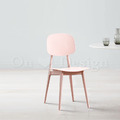 北歐風 小清新 輕工業風 多彩 普普風格 夏洛特 餐椅 -粉色_2