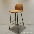LOFT 工業風家具 復古仿舊鐵件 座墊 咖啡廳 喬特 靠背 吧檯椅-咖啡_6
