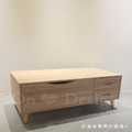 北歐風格 日式 多功能 組合 客廳 咖啡桌 和風 方程 茶几 -120CM_2