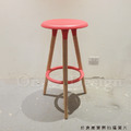 北歐 極簡 小清新 風格 多彩 維格 櫸木實木 吧檯椅 76H- 紅 特價_6