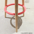 北歐 極簡 小清新 風格 多彩 維格 櫸木實木 吧檯椅 76H- 紅 特價_8