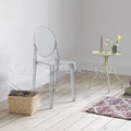 特價-設計師愛用款 北歐 極簡現代風格 壓克力 圓背 鬼椅 透明椅_1