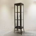 Vintage LOFT 法式 工業風 復古 鐵件 展示櫃 金閣 收納 展示櫃 -三層_4