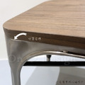 法國復古LOFT工業風tolix a chair 經典鐵椅 餐椅 雙人 榆木長凳-鍍鋅色_6