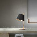 丹麥設計 歐式 酒店 奢華風 設計師的燈款 台燈 法恩莎 大理石 桌燈 -黑色_1