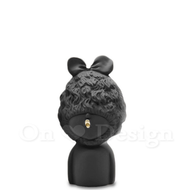 丹麥 北歐風  創意禮品 擺飾  家飾品 樹脂 陳列 裝飾品 艾蜜莉 擺件  -黑色