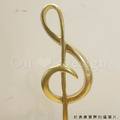 丹麥 北歐風 創意禮品 擺飾 家飾品 樹脂 陳列 裝飾品 五線譜 擺件 -高音_3