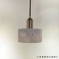 丹麥設計 美式 極簡風 鍍金 大理石 設計師的燈款 貝爾 大理石 吊燈 -白色_6