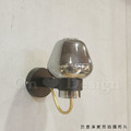 丹麥設計 北歐 設計師燈款 走道燈 金屬 鍍金 鐵 復古玻璃 火炬 壁燈-煙燻色_6