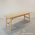 日式 北歐風 輕工業風 復古 簡約 實木 原木色  斐萊頓 實木長凳 -120CM_5