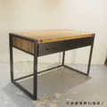 美式 Vintage LOFT 法式 簡約 鐵件 輕工業風 可法 餐桌 書桌 - 120CM_5