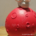 丹麥 北歐風 創意禮品 樹脂 擺件 裝飾品 太空人 首飾收納 擺飾 -紅色_7
