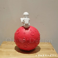 丹麥 北歐風 創意禮品 樹脂 擺件 裝飾品 太空人 首飾收納 擺飾 -紅色_6