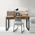 北歐 極簡 簡約 風格 LOFT 餐桌 玄關桌 托馬斯 胡桃色書桌 - 118CM_1