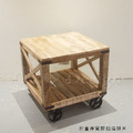 復古 美式 VINTAGE 工業風格家具 仿舊LOFT 印度手工製作 板車 茶几 邊几_6