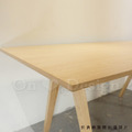 北歐 極簡 簡約 風格 LOFT 風格家具 和風A字 餐桌 - 170CM_5