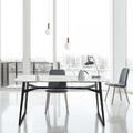 北歐 極簡 風格 LOFT 家具 書桌 餐廳桌 洛迪 大理石面 餐桌 - 120CM_2
