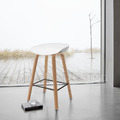 特價-北歐 極簡風格 兩種高度 酒吧 鐵腳 彩色 喬亞 吧檯椅- 白_1