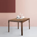 北歐 極簡 簡約 風格 LOFT 風格家具 餐廳桌 羅莎 橡膠木 全實木 餐桌 書桌 - 130CM_1