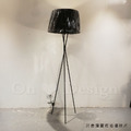 北歐設計 歐式 酒店 奢華風 設計師的燈款 立燈 G5 布罩 落地燈 -黑_4