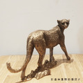 美式 復古 工業風 創意禮品 樹脂 擺件 裝飾品 美式 花豹 站姿擺飾_3