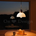 丹麥設計 北歐 極簡 設計師的燈款 黃銅 奶白 提姆 玻璃 吊燈-B款_1