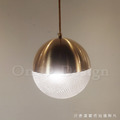 丹麥設計 北歐 極簡 設計師的燈款 黃銅 曼波球 鏡面 玻璃 吊燈_6