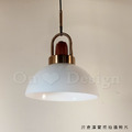 丹麥設計 北歐 極簡 設計師的燈款 黃銅 奶白 提姆 玻璃 吊燈-B款_5