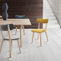北歐風 小清新 輕工業風 多彩 普普風格 夏綠蒂 餐椅 -黃色_1