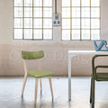 北歐風 小清新 輕工業風 多彩 普普風格 夏綠蒂 餐椅 -綠色_1
