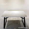 北歐 極簡 風格 LOFT 家具 書桌 餐廳桌 洛迪 大理石面 餐桌 - 120CM_5