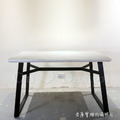 北歐 極簡 風格 LOFT 家具 書桌 餐廳桌 洛迪 大理石面 餐桌 - 120CM_4