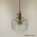 Loft 復古酒吧 工業 手工 吹製玻璃 復古玻璃 冰柱 玻璃吊燈-透明_4