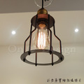 Loft 倉庫風 銅製燈座 通道燈 走道燈 仿古 船艙吊燈_4