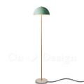 北歐風 極簡 風格 設計款 彩色 奢華 朵潘 大理石 落地燈 立燈-綠色