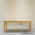MIT 台製 北歐 清新 簡約 實木 和風 雙人椅凳 原味 長凳 115CM_2
