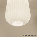 日式 北歐 極簡 設計師的燈款 實木 奶白玻璃 綾羅 吊燈 -A款_8
