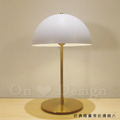 北歐風 極簡 風格 設計款 彩色 奢華 桌燈 書房燈 鍍金 多彩 朵潘台燈-白色_3