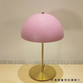 北歐風 極簡 風格 設計款 彩色 奢華 桌燈 書房燈 鍍金 多彩 朵潘台燈-粉色_5