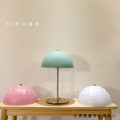北歐風 極簡 風格 設計款 彩色 奢華 桌燈 書房燈 鍍金 多彩 朵潘台燈-粉色_7