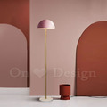 北歐風 極簡 風格 設計款 彩色 奢華 朵潘 大理石 落地燈 立燈-粉色_2