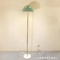 北歐風 極簡 風格 設計款 彩色 奢華 朵潘 大理石 落地燈 立燈-綠色_4