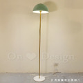 北歐風 極簡 風格 設計款 彩色 奢華 朵潘 大理石 落地燈 立燈-綠色_5